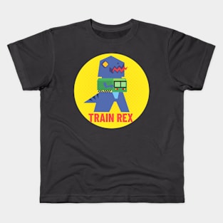 Train Rex Kids T-Shirt